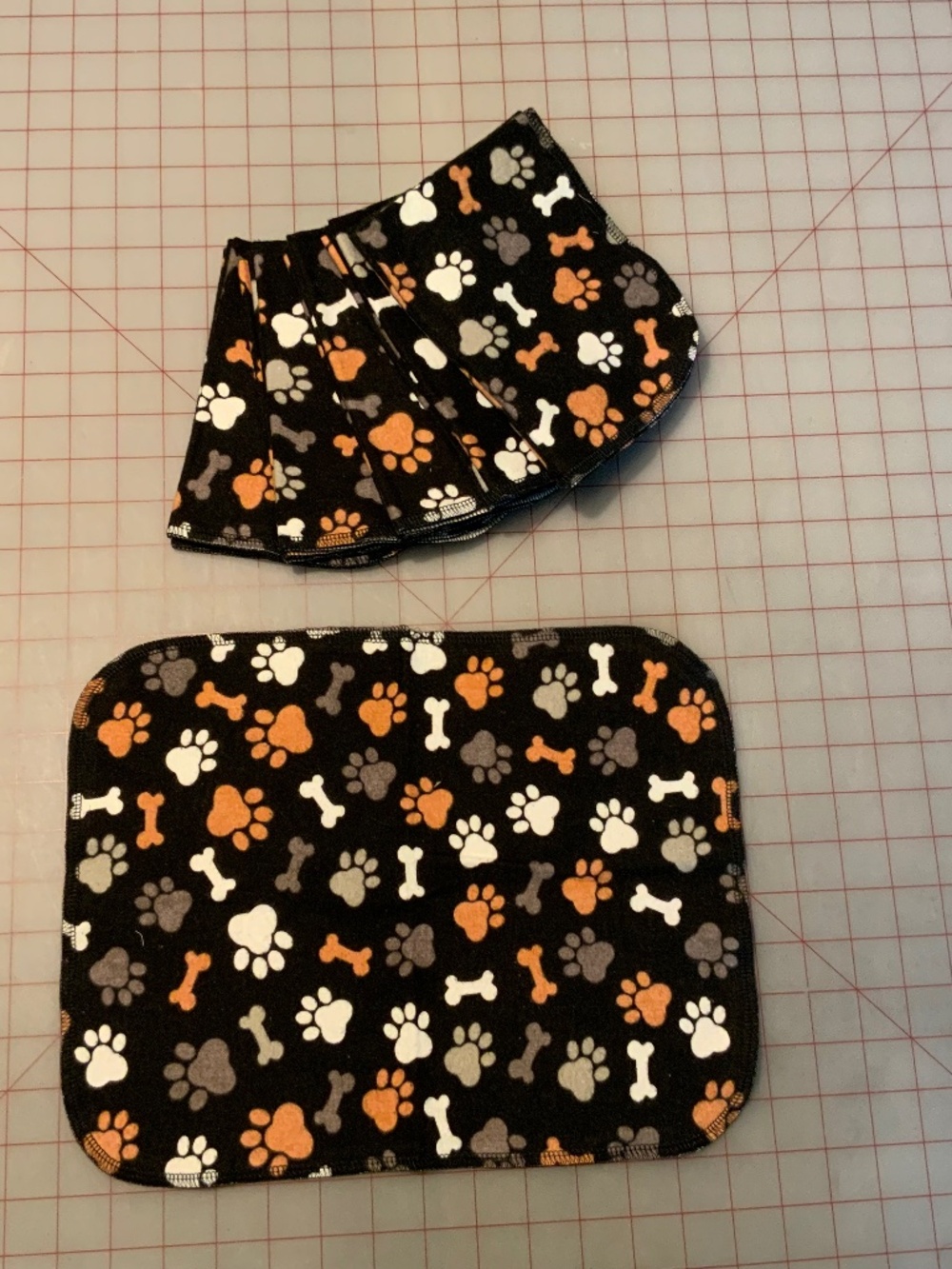 Eco-friendly Cloth “Paper” reusable paper towels. Size ~11” x 14”